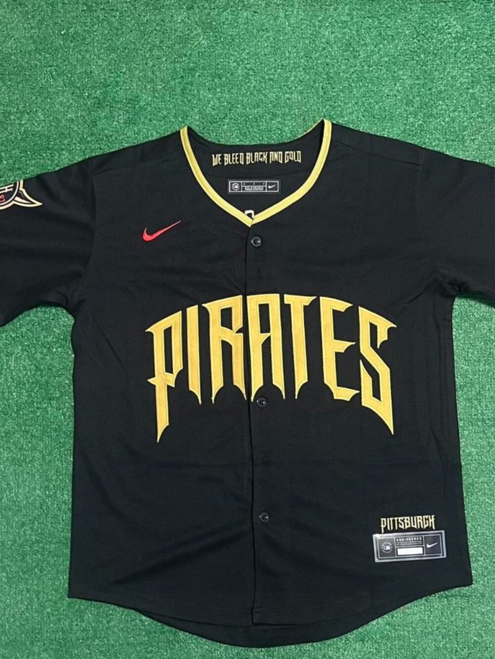 Pittsburgh Pirates Paul Skenes Black City Edition Jersey
